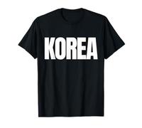 Korea Written in Huge Letters T-Shirt