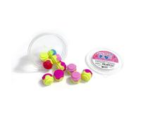 KOREAC Traditional Korean Games Gonggi Nori Konggi/Rainbow Gonggi/Jacks Game/Jack Stone 1 Case + 10 Pieces