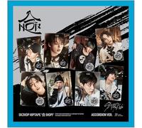Koread Stray Kids Album SKZHOP HIPTAPE HOP (ACCORDION All Member 8 Set) - Music Album Box Set - Black