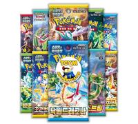 Korean 10 Booster Pack Bundle | TCYM Authenticated | Korean Pokemon Cards | Mystery 10 Pokemon Booster Pack Bundle | Scarlet and Violet | Sword and Shield