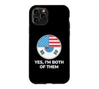 Korean American Yes I'm Both Heritage Culture Case for iPhone 11 Pro