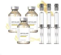 Korean Anti-Aging Ampoule Serum for Women,Silk Peptide Intensive Lifting Ampoule,Deep Collagen Facial Serum,Tightening&Firming Intensive Lifting,for All Skin Types