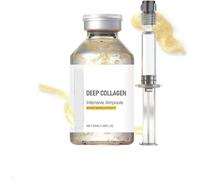 Korean Anti-Aging Ampoule Serum for Women,Silk Peptide Intensive Lifting Ampoule,Deep Collagen Facial Serum,Tightening&Firming Intensive Lifting,for All Skin Types