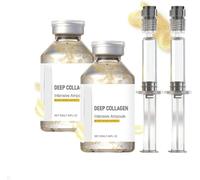 Korean Anti-Aging Ampoule Serum for Women,Silk Peptide Intensive Lifting Ampoule,Deep Collagen Facial Serum,Tightening&Firming Intensive Lifting,for All Skin Types