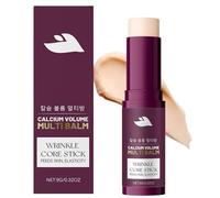 Korean Anti-Aging Calcium Balm Stick | Collagen-Enriched Multi-Balm for Wrinkles, Hydration & Firming Skin | Face, Eye, Lip & Neck Cream | Non-Greasy for All Skin Types (1PC)