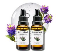Korean Bakuchiol Concentrate in Serum, 30,000 ppm, Highly Effective Retinol Alternative, Wrinkle Reduction, Firming and Smoothing Skin, Anti-Aging, Sensitive Skin, Vegan and
