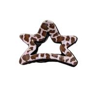 Korean Charm Hair Clip with Star Accent for Ladies, B | Korean Fashion Charm, Multi Purpose for and Casual Event, Fashion Accessory, Women Lady