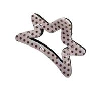 Korean Charm Hair Clip with Star Accent for Ladies, C | Korean Fashion Charm, Multi Purpose for and Casual Event, Fashion Accessory, Women Lady
