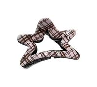 Korean Charm Hair Clip with Star Accent for Ladies, D | Korean Fashion Charm, Multi Purpose for and Casual Event, Fashion Accessory, Women Lady