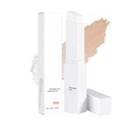 Korean Color Changing Foundation Stick, Cover Cream Stick V White Foundation Sticks, Lightweight Hydrating Matte Stick, Full To Medium Coverage Base Makeup With Brush Head For All Skin Types (Light)