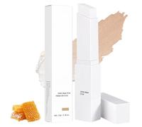 Korean Colour Changing Foundation Stick for Mature Skin, White Foundation Stick with Makeup Brush, Cover Cream Stick Foundation, Full To Medium Coverage Base Makeup, for All Skin Types (#3 Natural)