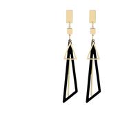 Korean Creative Fashion Long Geometric Triangle Tassel Earrings For Women Exaggerated Dangle Earring 2020 Jewelry