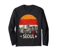 KOREAN Cyberpunk SEOUL Streetwear KPOP Aesthetic Long Sleeve T-Shirt