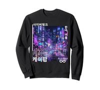 KOREAN Cyberpunk SEOUL Streetwear KPOP Aesthetic Sweatshirt