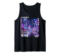KOREAN Cyberpunk SEOUL Streetwear KPOP Aesthetic Tank Top
