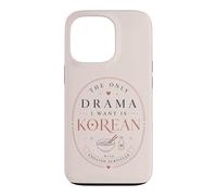 Korean Drama English Subtitles K Drama Fan Humor Case for iPhone 13 Pro