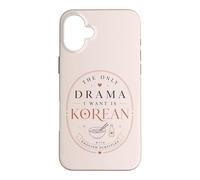Korean Drama English Subtitles K Drama Fan Humor Case for iPhone 16 Plus