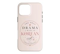 Korean Drama English Subtitles K Drama Fan Humor Case for iPhone 16 Pro Max