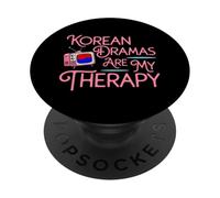 Korean Dramas Are My Therapy K-Drama Merch Youth Fangirl PopSockets Adhesive PopGrip