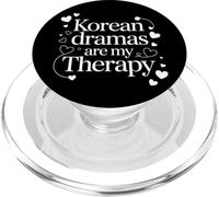 Korean Dramas Are My Therapy K-Drama PopSockets PopGrip for MagSafe