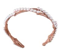 Korean Fashion Portable Hair Hoop For Women Foldable Headband With Anti Slip Designs And Faux Pearls Decoration Hairband For Different Hairstyles