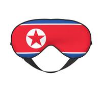 Korean Flag Print Sleep Mask, Soft Breathable Eye Cover for Travel, Shift Work & Meditation