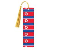 Korean Flag Printing 5 Pcs Bookmark,Cute Wooden Bookmark for Men Women,Unique Bookmark for Reading Ideal Gift
