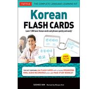 Korean Flash Cards Kit: Learn 1,000 Basic Korean Words and Phrases Quickly and Easily! (Hangul & Romanized Forms) (Audio-CD Included): Learn 1,000 ... Romanized Forms) Downloadable Audio Included