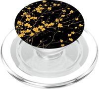 Korean Forsythia Flower in Aesthetic Grunge Retro Kpop PopSockets PopGrip for MagSafe