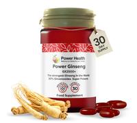 Korean Ginseng Capsules - Mens Energy Supplement, 30 Capsules