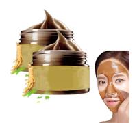 Korean Ginseng Peel off Face Mask,Ginseng Face Mask, Ginseng Mask Anti Aging for Face, Peel off Face Masks,Natural Herbal Ginseng Face Mask, For All Skin Types (2Pcs)