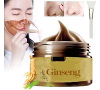 Korean Ginseng Peel off Face Mask,Hana Ginseng Face Mask, Ginseng Mask Anti Aging for Face, Natural Herbal Ginseng Face Mask for Wrinkles, Fine Lines, Firmness and Elasticity (1 Pcs)