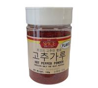 Korean Gochugaru Red Pepper Chilli Powder (flakes) by The Spice Specialist, Dried Chilli Flakes (100 g)