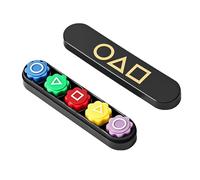 Korean Gonggi Game Box, Including 5 Tribute Stones and Box, Gonggi Carries the Traditional Folk Gameplay, It Is a Fun Game for Korean Family Children and Adults to Exercise Hand-Eye Coordination