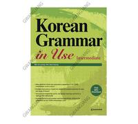 Korean Grammar in Use Intermediate Study Korea Learning Language Textbook Kpop
