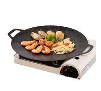 Korean Grill - Induction Round Induction Grill Non-Stick Stove Grill | Heat Conduction Uniform for Indoor Cooking, Electric Burner and Cooking