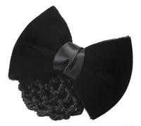 Korean Hair Clip Net Bow for Women Nurses with Durable Polyester Material and Secure Steel Clip for Daily Professional Use (AI)