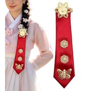 Korean Hanbok Headband Retro Traditional Butterfly Flower Ethnic