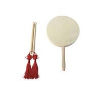Korean Hand Drum, Including Drumsticks, Prop for Adult Yangko Dance Performances,A,23CM