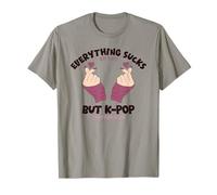 Korean Heart Kpop Everythung Sucks But K Pop Girl T-Shirt