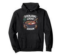 Korean Home Cook Doenjang Jjigae Earthenware Pot Traditional Pullover Hoodie