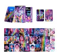 Korean Idol Demon Movie Hunters Cards, Anime Huntrix Huntr/X Saja Boys Kpop Cartoon Flash Cards Photocards Kpop Photocards Lomo Cards Set Waterproof Card for Teenagers and Adults, Fans Gift