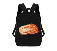 Korean Kimchi Classic Mens Backpack Womens 17 Inch Shoulder Bag