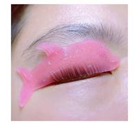 Korean Lash Lift Shields Asian Flat Shields 1mm Thin Lash Lift Pad For NO.1 Perm Soften EyeLash Laminaiton Shield For Salon Usage Flatter Rods For Perming Lashes Thoroughly (Pink)