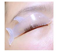 Korean Lash Lift Shields Asian Flat Shields 1mm Thin Lash Lift Pad For NO.1 Perm Soften EyeLash Laminaiton Shield For Salon Usage Flatter Rods For Perming Lashes Thoroughly (Clear)