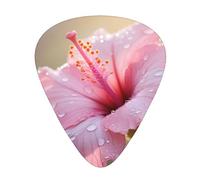 Korean national flower Stylish and durable guitar picks, three types of thin, medium and heavy guitar picks (12 pieces), suitable for guitar, bass, electric guitar, ukulele,
