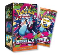 Korean Phantasmal Flames Inferno X Korean Booster Box | TCYM Authenticated | Pokemon Phantasmal Flames | Mega Evolution Pokemon Korean Booster Box | 30 Booster Packs