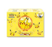 Korean Pikachu Present Box | TCYM Authenticated | Includes 10 Korean Super Electric Breaker Surging Sparks Booster Packs, Pikachu Pokemon Card Binder, Pokemon Stickers & Deck Box
