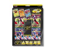Korean Pokemon Mega EX Special Set | 8 Korean Chaos Rising and 8 Korean Perfect Order Booster Packs | Plus 3 Promo Cards | Pokemon MEGA Evolution Gift Set