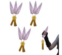 Korean Pop Demons Hunter Prop Set, 3 Pack Role Play Daggers Weapons, Halloween Costume Accessories, Full-Color Anime Collectibles For Various Anime Exhibitions Cosplay Events Parties Photo Shoots